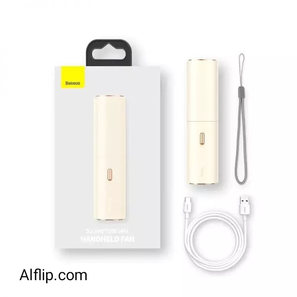 Baseus Portable USB Cooling Mini Fan Rechargeable 2 Speed USB Hand Fan